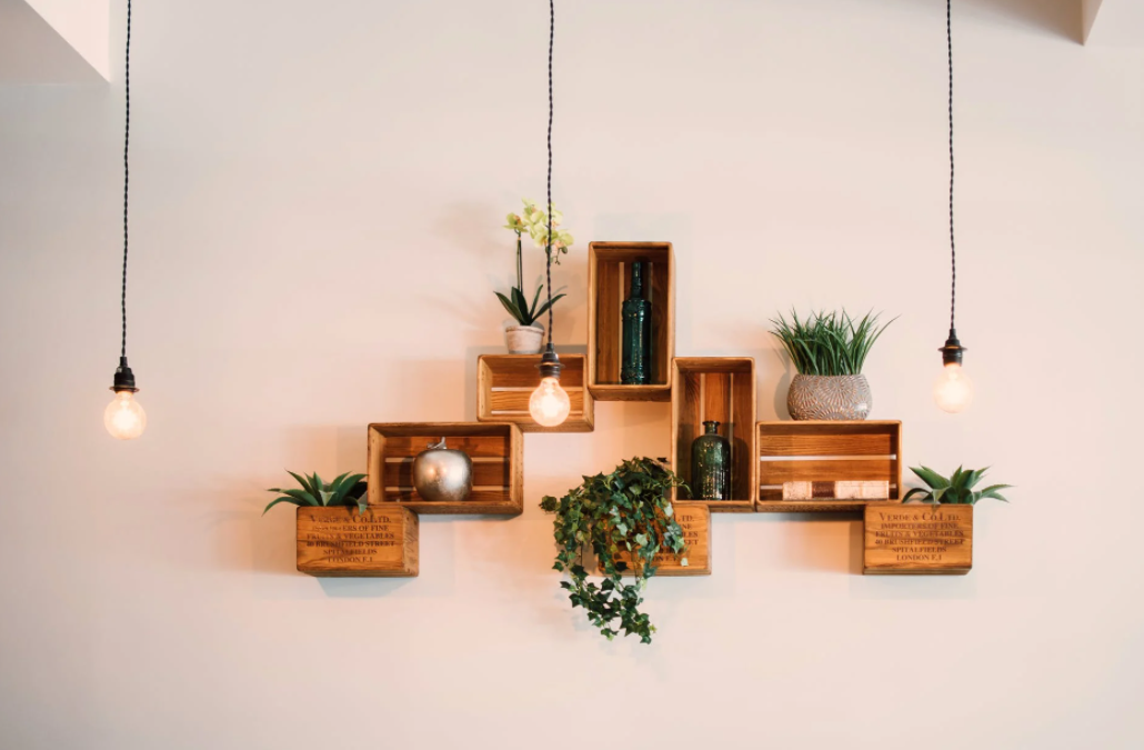 crate wood wall art